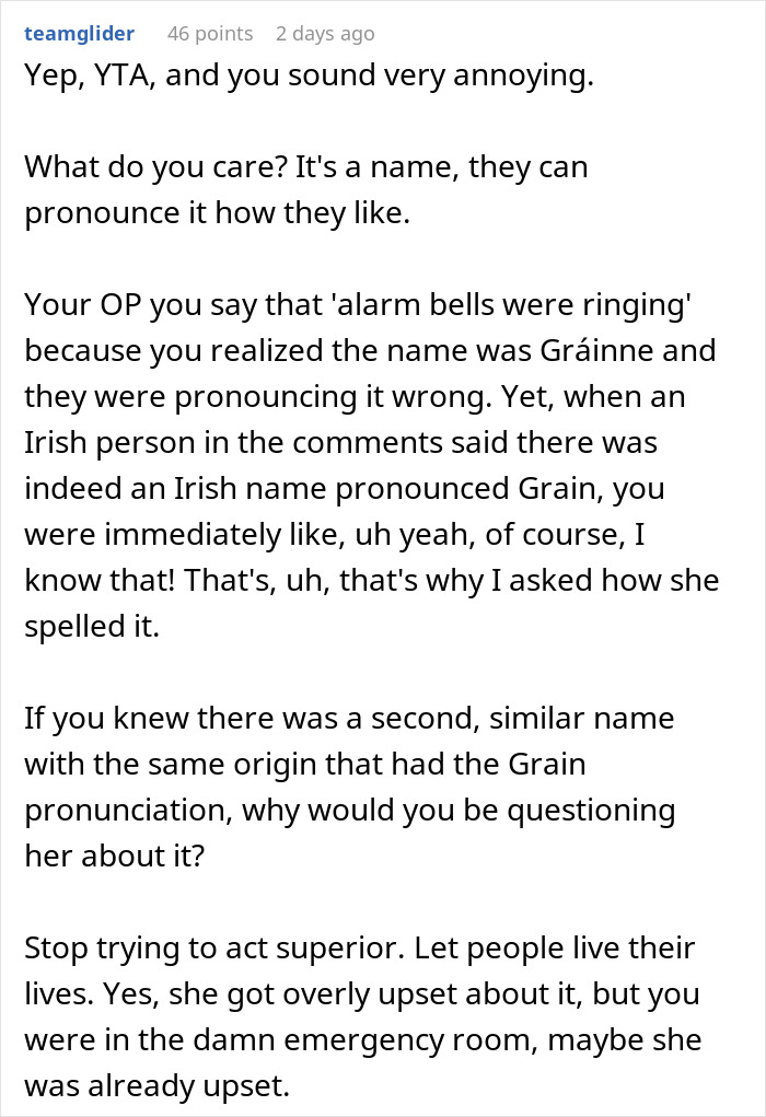Mom Is Corrected On How To Pronounce Her Daughter's Name, Tells Person They Ruined Her Life Mom Is Corrected On How To Pronounce Her Daughter's Name, Tells Person They Ruined Her Life