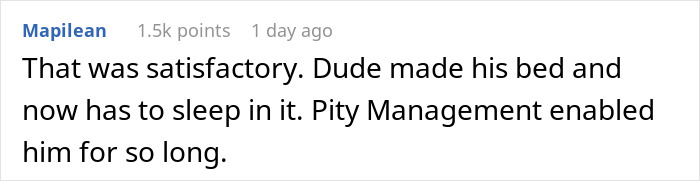 “Good Riddance”: Office Bully Thinks He Got The Last Laugh, Realizes He’s Left With No Prospects “Good Riddance”: Office Bully Thinks He Got The Last Laugh, Realizes He’s Left With No Prospects