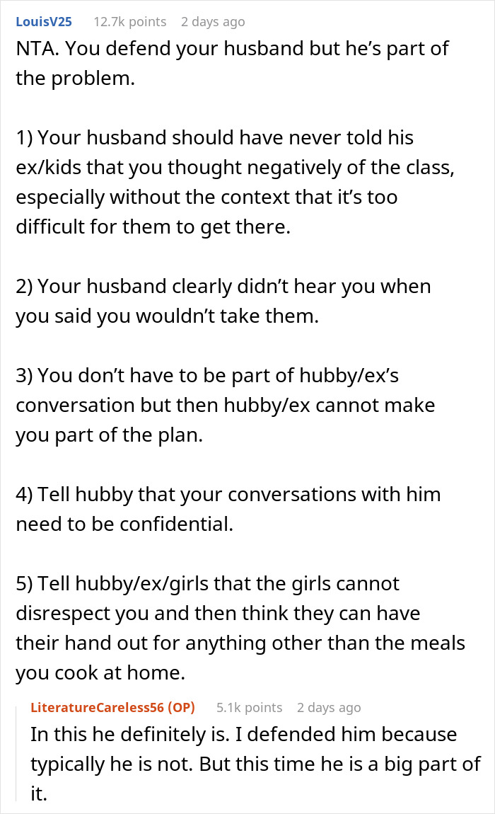 Stepmom Is Being Treated Terribly By Kids, Refuses To Take Them To Dance Class And Takes Heat Stepmom Is Being Treated Terribly By Kids, Refuses To Take Them To Dance Class And Takes Heat