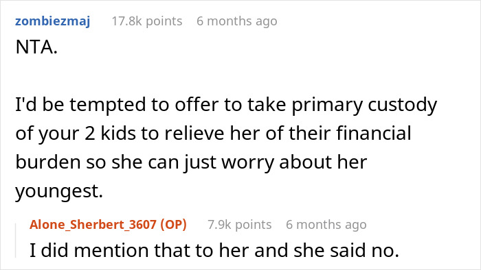 Woman Sends Her Kids To Ask Ex-Husband For More Money, Is Furious He Was Honest With Them Woman Sends Her Kids To Ask Ex-Husband For More Money, Is Furious He Was Honest With Them