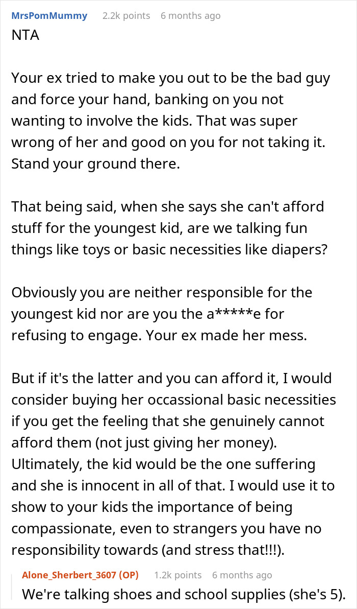 Woman Sends Her Kids To Ask Ex-Husband For More Money, Is Furious He Was Honest With Them Woman Sends Her Kids To Ask Ex-Husband For More Money, Is Furious He Was Honest With Them