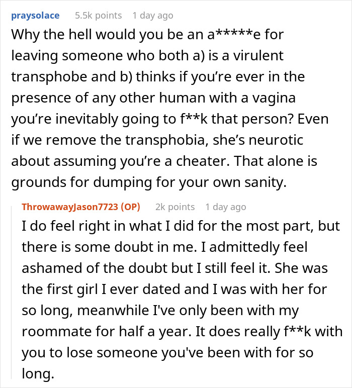 “I Don’t Do Ultimatums”: Guy Breaks Up With GF After She Accuses Him Of Living With A ‘Woman’ “I Don’t Do Ultimatums”: Guy Breaks Up With GF After She Accuses Him Of Living With A ‘Woman’