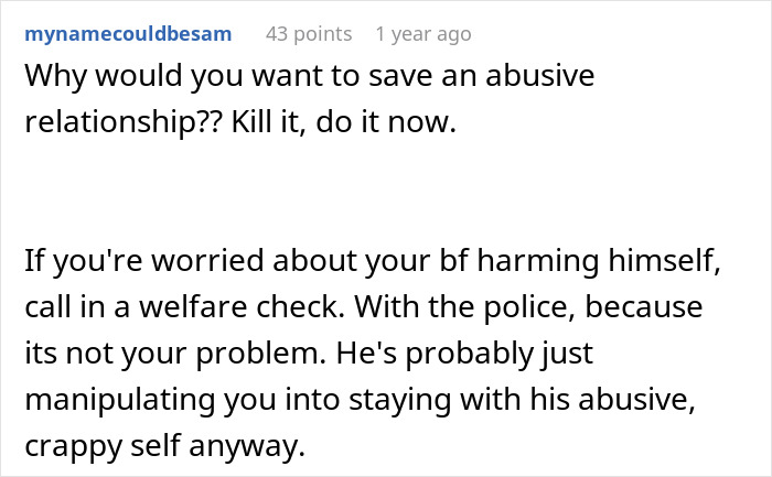 Man’s Paranoia Pushes Girlfriend To Choose Mental Sanity Over Relationship Man’s Paranoia Pushes Girlfriend To Choose Mental Sanity Over Relationship