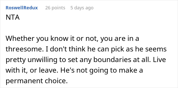 Ex-Wife Keeps Inviting Herself On Couple's Trips, Guy's GF Gets Mad And Forces Him To Make A Choice Ex-Wife Keeps Inviting Herself On Couple's Trips, Guy's GF Gets Mad And Forces Him To Make A Choice