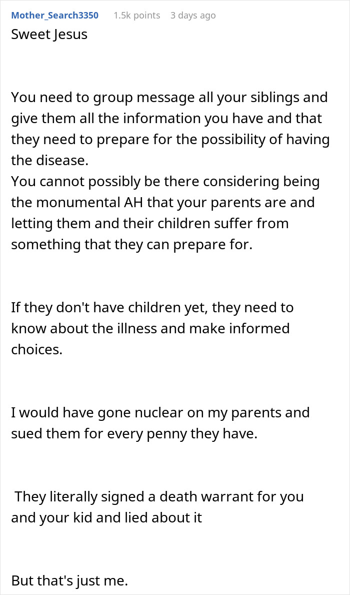 Woman Learns A Secret Parents Have Been Hiding For 28 Yrs, They Beg Her Not To Tell Her Siblings Woman Learns A Secret Parents Have Been Hiding For 28 Yrs, They Beg Her Not To Tell Her Siblings