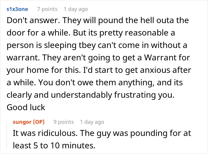 Guy Is Annoyed By Cops Repeatedly Showing Up At Night For His Door Cam Footage Guy Is Annoyed By Cops Repeatedly Showing Up At Night For His Door Cam Footage