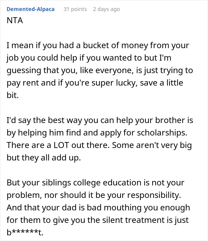 Dad Never Helped His Daughter, Does The Same For His Son But Expects Her To Do His Job Dad Never Helped His Daughter, Does The Same For His Son But Expects Her To Do His Job