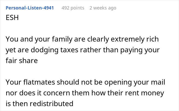Roommates Confront 18YO After Finding Out She's Their Landlord, They Gripe About Having To Pay Rent Roommates Confront 18YO After Finding Out She's Their Landlord, They Gripe About Having To Pay Rent