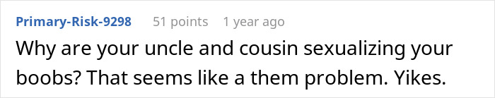 Teen Comes For A Sleepover, Spends The Whole Night In Her Room After A Fight Over Wearing A Bra Teen Comes For A Sleepover, Spends The Whole Night In Her Room After A Fight Over Wearing A Bra