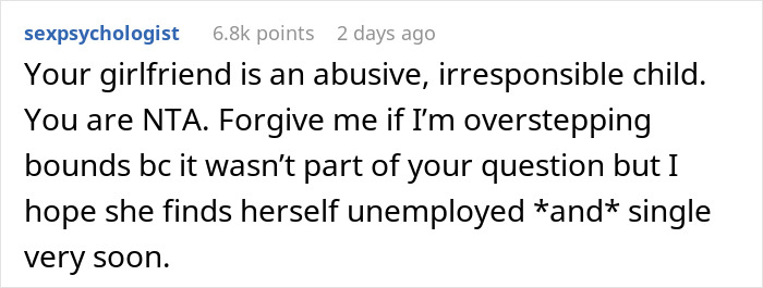 Guy Refuses To Keep Waking Up His GF, She Loses Her Job: "Started Shrieking" Guy Refuses To Keep Waking Up His GF, She Loses Her Job: "Started Shrieking"