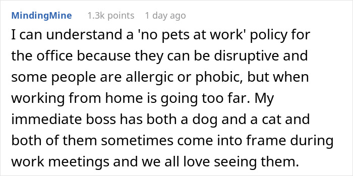 “My Dog Was Simply Sitting”: Worker Maliciously Complies With No-Dogs Home Office Policy “My Dog Was Simply Sitting”: Worker Maliciously Complies With No-Dogs Home Office Policy