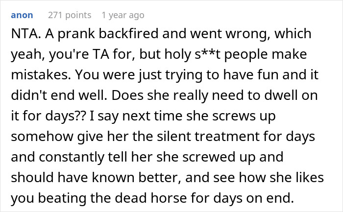 People Tear This Dad Apart Online After He Seeks Support Because Wife Won’t Forgive His Prank People Tear This Dad Apart Online After He Seeks Support Because Wife Won’t Forgive His Prank