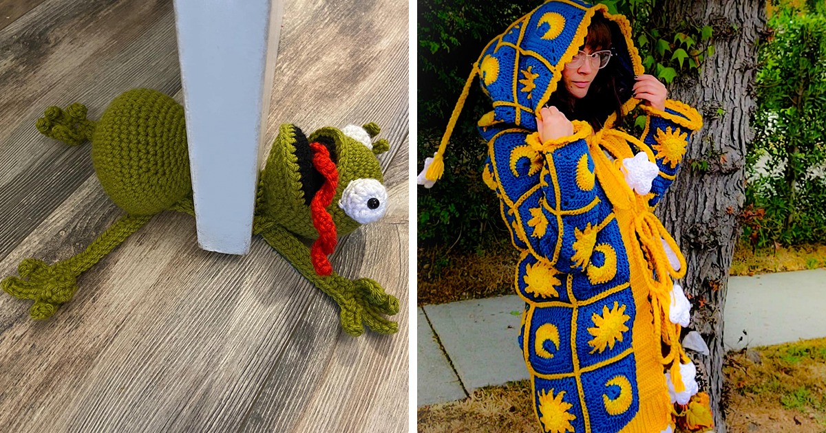 “A Dope Space For Crocheters”: 30 People Share Their Best Crochet Art ...