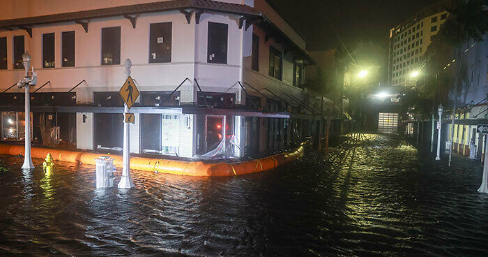 Florida Underwater As Terrifying Footage Shows Monster Storm Swallowing Entire Suburbs
