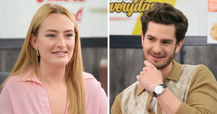 Fans Call Video Of Andrew Garfield And Amelia Dimoldenberg A “Masterclass In Seduction”