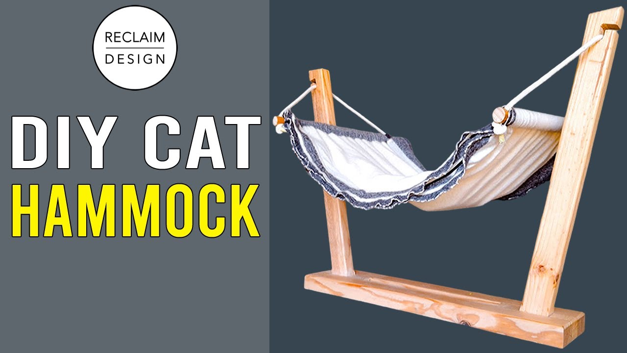 I Turned Spare Workshop Wood Into A Flat-Pack Cat Hammock