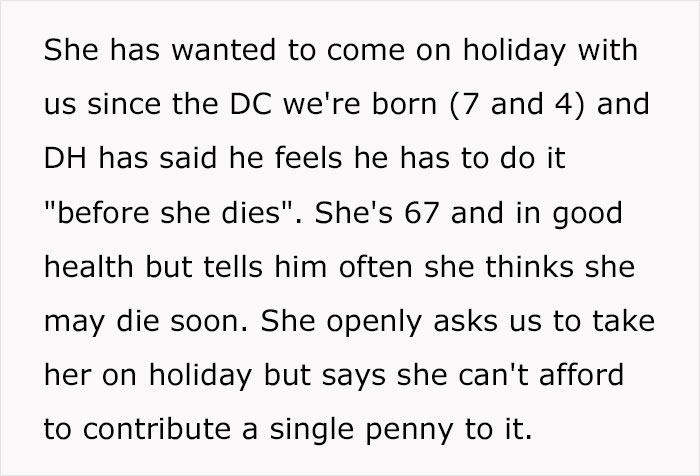 Wife Considers MIL's Idea Of A Separate Dinner With Husband On Holiday The Last Straw, Vents Online Wife Considers MIL's Idea Of A Separate Dinner With Husband On Holiday The Last Straw, Vents Online