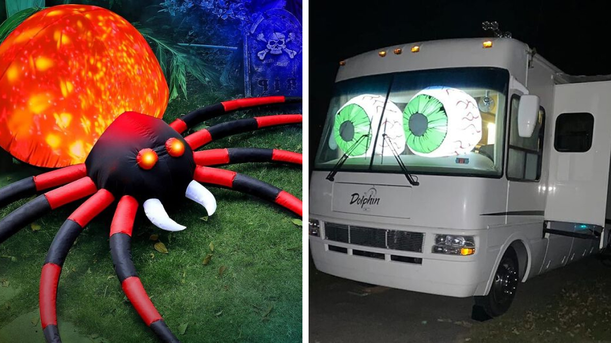 We’re Not Holding Back This Halloween: 23 Over-The-Top Front Yard Decorations
