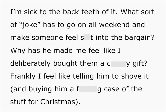 Dad Keeps Joking Daughter Give Him Horrible Wine As A “Gift”, She Finally Snaps, Causing Drama Dad Keeps Joking Daughter Give Him Horrible Wine As A “Gift”, She Finally Snaps, Causing Drama