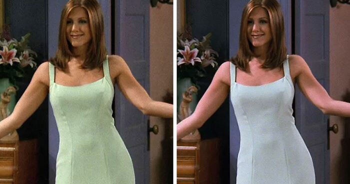 Jennifer Aniston Settles The Viral Debate On True Color Of Her Iconic Friends Dress
