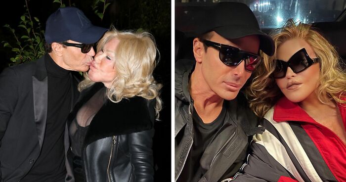Jocelyn Wildenstein, 82, Looks Youthful As She Shares Kiss With Younger Fiancé Lloyd