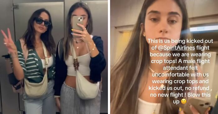 Women Kicked Out Of Plane After Crew Told Them To ‘Cover Up’ Due To Their Crop Top Outfits
