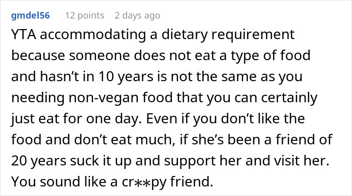 Vegan Host Pushes Her Thanksgiving Menu, Friends Serve Her An RSVP Nightmare In Return Vegan Host Pushes Her Thanksgiving Menu, Friends Serve Her An RSVP Nightmare In Return