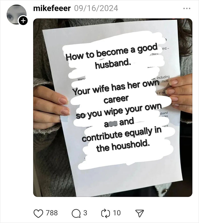 “Smile”: Wife Shares The Unhinged List Her Husband Prepared For Daily Chores She Must Follow “Smile”: Wife Shares The Unhinged List Her Husband Prepared For Daily Chores She Must Follow