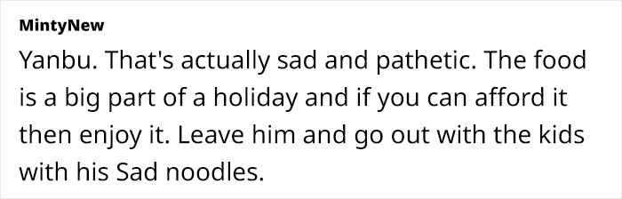 Man Adamant About Not Eating Out On Vacation, Says He’s Ok With McDonalds, Wife Is Livid Man Adamant About Not Eating Out On Vacation, Says He’s Ok With McDonalds, Wife Is Livid