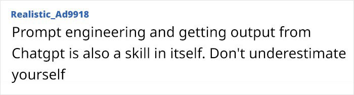 "Grossly Unqualified" Intern Generates 80% Of Work With ChatGPT, Lands Two Fortune 500 Gigs "Grossly Unqualified" Intern Generates 80% Of Work With ChatGPT, Lands Two Fortune 500 Gigs
