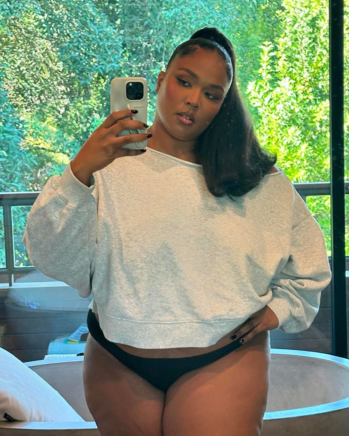 Lizzo Shows Off Her Drastic Weight Loss In Lingerie After Shutting Down Ozempic Rumors Lizzo Shows Off Her Drastic Weight Loss In Lingerie After Shutting Down Ozempic Rumors