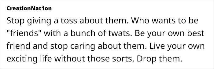 50YO Feels Like She's Being Bullied Out Of Leaving Friend Group By "Middle-Aged Mean Girls" 50YO Feels Like She's Being Bullied Out Of Leaving Friend Group By "Middle-Aged Mean Girls"