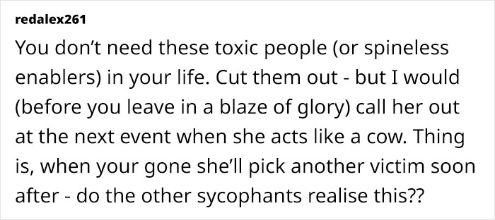 50YO Feels Like She's Being Bullied Out Of Leaving Friend Group By "Middle-Aged Mean Girls" 50YO Feels Like She's Being Bullied Out Of Leaving Friend Group By "Middle-Aged Mean Girls"