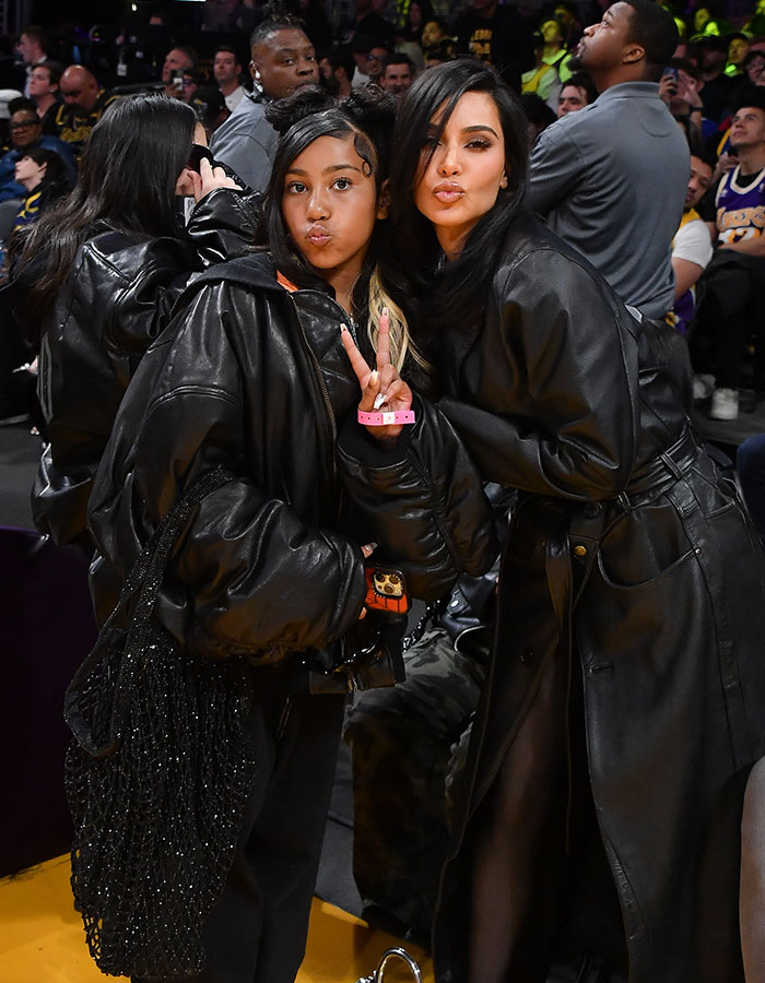 North West Gifts Mom Kim Kardashian Necklace With Bizarre Toilet-Themed Engraving For 44th B-Day North West Gifts Mom Kim Kardashian Necklace With Bizarre Toilet-Themed Engraving For 44th B-Day