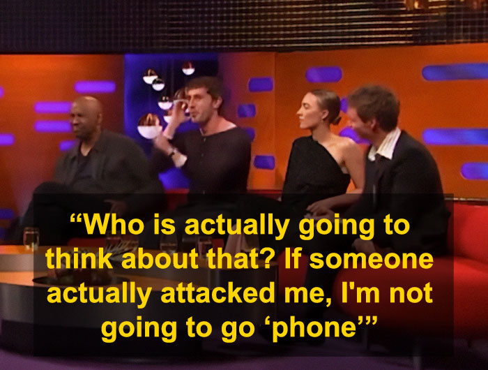 “Men Need A Reminder”: Saoirse Ronan Praised For Shutting Down Male Guests With Honest Remark “Men Need A Reminder”: Saoirse Ronan Praised For Shutting Down Male Guests With Honest Remark