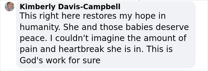 Comment supporting a single mom's $1M fundraising effort for her funeral after diagnosis. Comment supporting a single mom's $1M fundraising effort for her funeral after diagnosis.