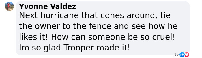 “Justice Prevails”: Man Who Tied Dog During Hurricane Milton Charged After Trying To Reclaim Pet “Justice Prevails”: Man Who Tied Dog During Hurricane Milton Charged After Trying To Reclaim Pet
