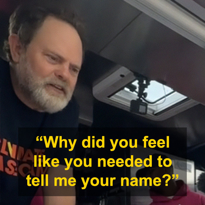 “Mean” Interaction Between Rainn Wilson And Influencer Visiting His Food Truck Goes Viral “Mean” Interaction Between Rainn Wilson And Influencer Visiting His Food Truck Goes Viral