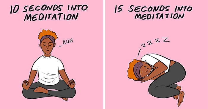 Artist Made 30 Relatable Comics About Random Happenings In Life