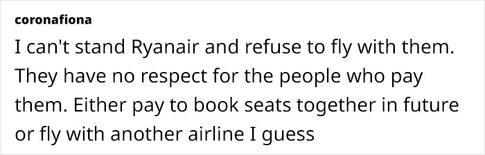 Ryanair Doesn’t Let 4YO Sit With Parents, Flight Turns Into Nightmare, Parents Are Livid Ryanair Doesn’t Let 4YO Sit With Parents, Flight Turns Into Nightmare, Parents Are Livid
