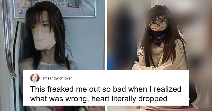 “That’s So Scary”: Women Terrified By “Tight Men” Dressed In Female Bodysuits, Taking Their Photos