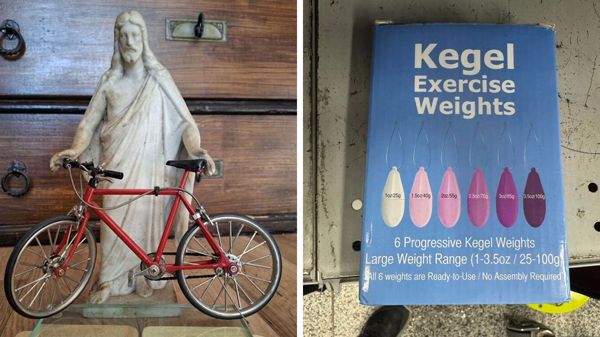 35 Times People Came Across Something So Unhinged At The Thrift Store They Had To Share
