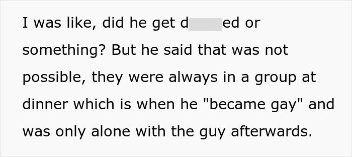 Guy Cheats On His GF With A Man, Saying It’s Due To Altitude, Is Flabbergasted When She Dumps Him Guy Cheats On His GF With A Man, Saying It’s Due To Altitude, Is Flabbergasted When She Dumps Him