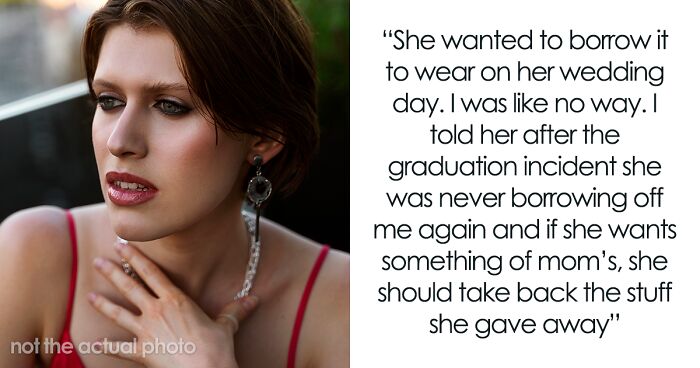 Sister Refuses To Let Bride Wear Their Late Mom’s Favorite Necklace On Her Wedding Day, Sparks Drama