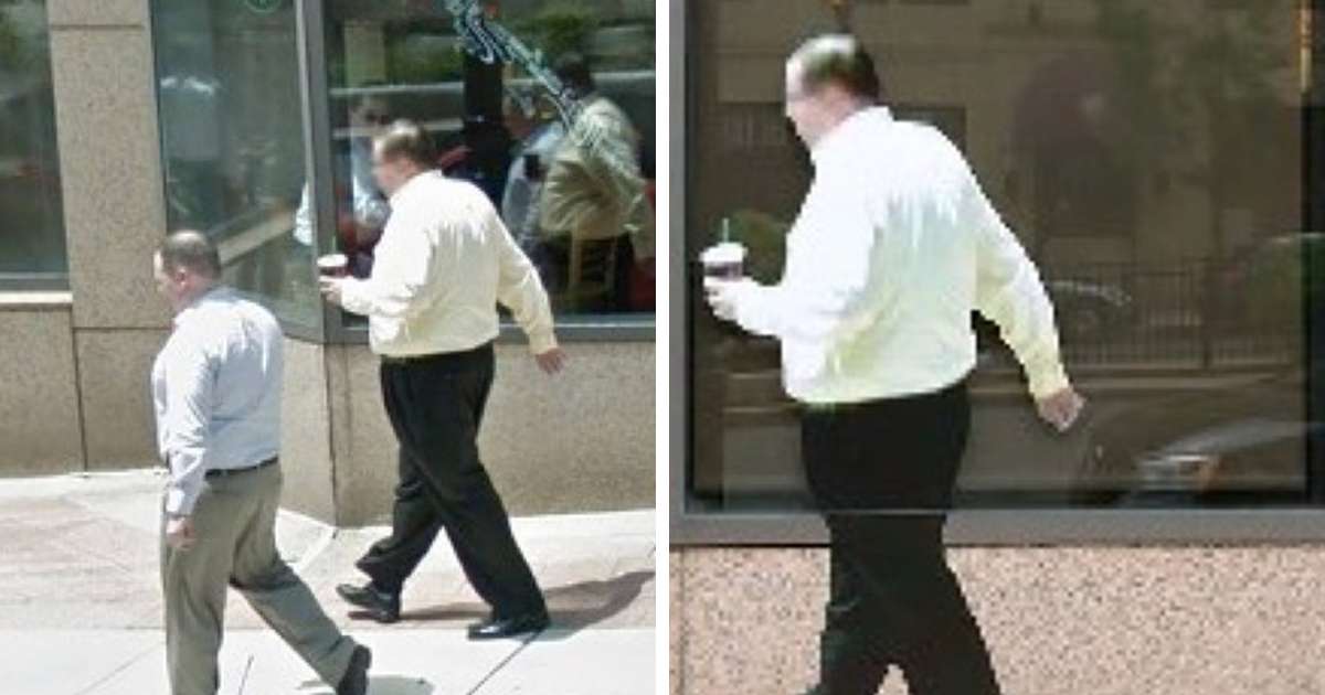 20 Images Of People Captured On Google Street View Got Placed At ...