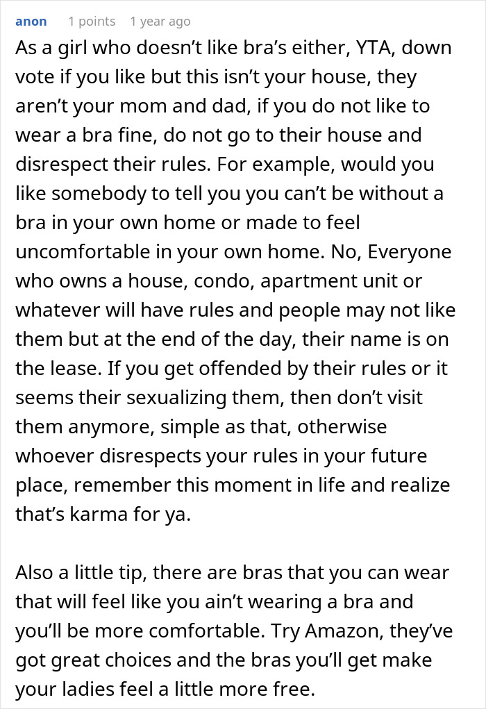 Teen Comes For A Sleepover, Spends The Whole Night In Her Room After A Fight Over Wearing A Bra Teen Comes For A Sleepover, Spends The Whole Night In Her Room After A Fight Over Wearing A Bra