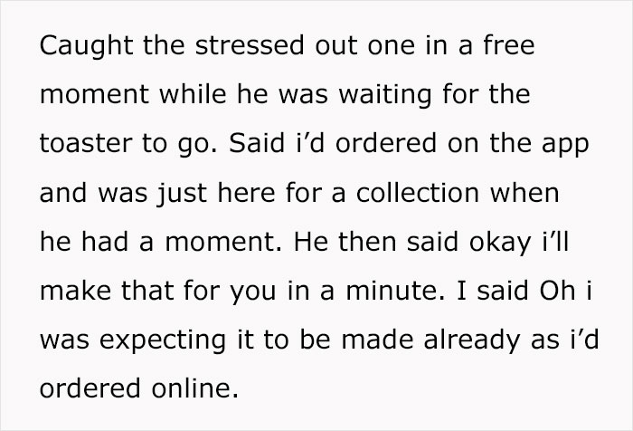 Person Thinks Sandwich Artist Was Gaslighting Them By Making App Order When They Came For Pickup Person Thinks Sandwich Artist Was Gaslighting Them By Making App Order When They Came For Pickup