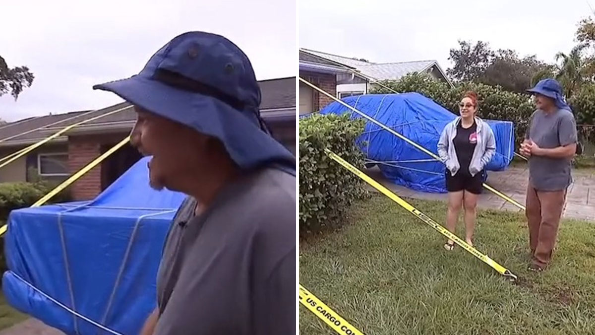 Viral Ratchet Strap Roof Hack Saves Family’s Home From Hurricane Milton, But Experts Have Doubts