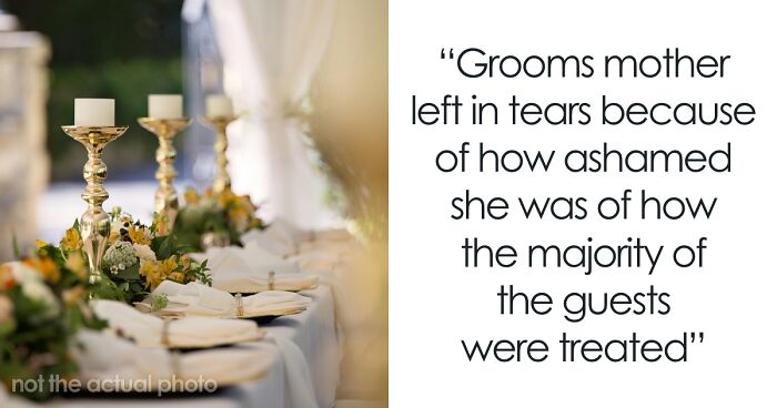 “Groom’s Mother Left In Tears”: Wedding Guests Left Segregated Over Wealth At Reception