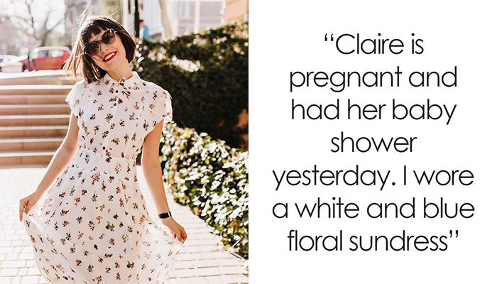 Woman Confused About Why The Dress She Wore To A Friend’s Baby Shower Was Inappropriate